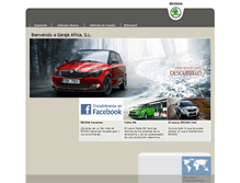 Tablet Screenshot of garajeafrica.skodacanarias.com
